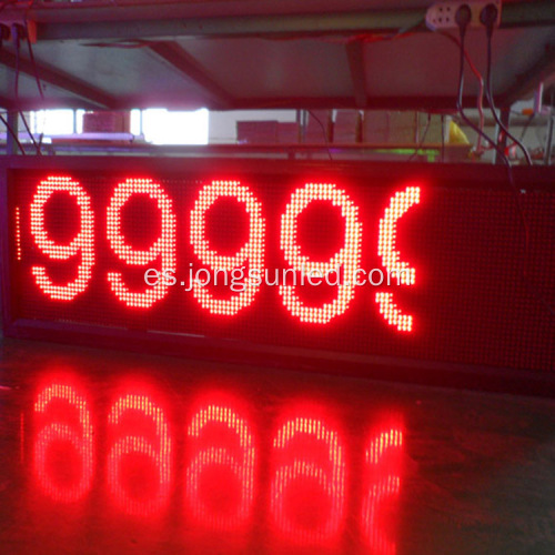 Módulo de pantalla LED P10 para exteriores 320x160 Color rojo
